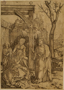 Commiato di Cristo dalla Madonna (dalla serie: Vita della Vergine)